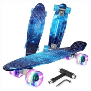 BELEEV Skateboard Complete 22 x 6 Inch