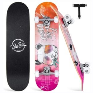 BELEEV Skateboards for Beginners, 31"x8"