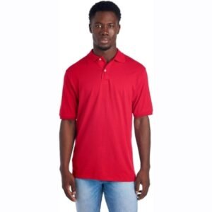 Jerzees Men's Sleeve Polo Sport Shirt