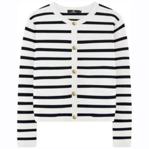 LILLUSORY Women's Gold Button Long Sleeve
