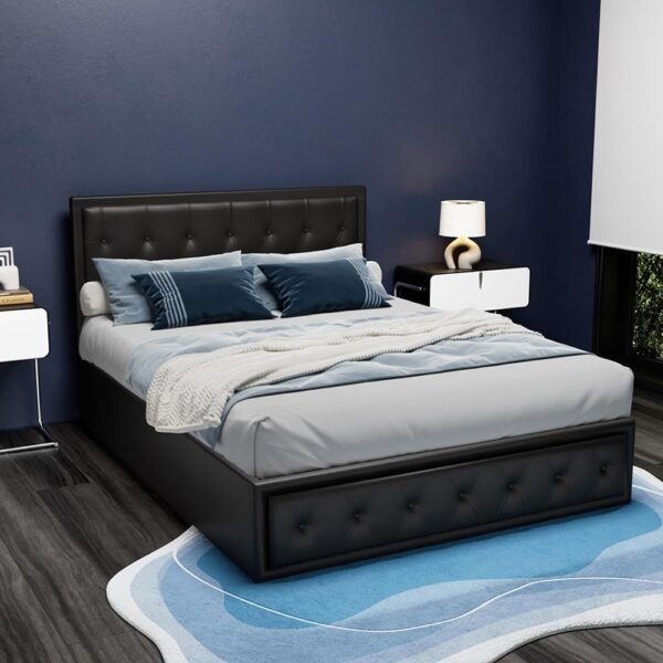 Artiss Queen Bed Frame Platform Tufted Headboard